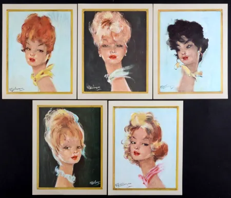 Гашение Domergue - Sirop d'Atarax & Vesperax, 1965