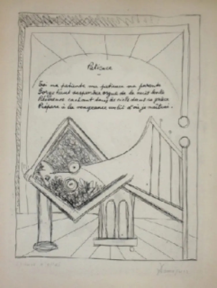 Офорт Dominguez - Patience