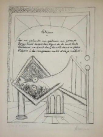 Офорт Dominguez - Patience