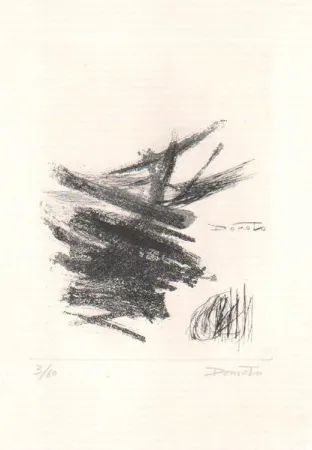 Офорт И Аквитанта Domoto - Senza titolo