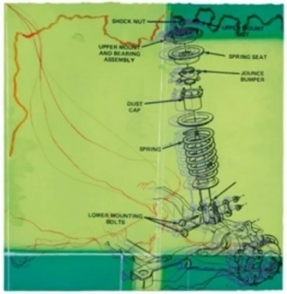 Акватинта Dona - Steps Into The Elastic Gate III	