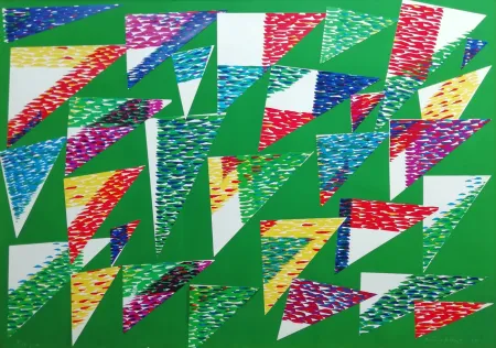 Многоэкземплярное Произведение Dorazio - Collage di Triangoli