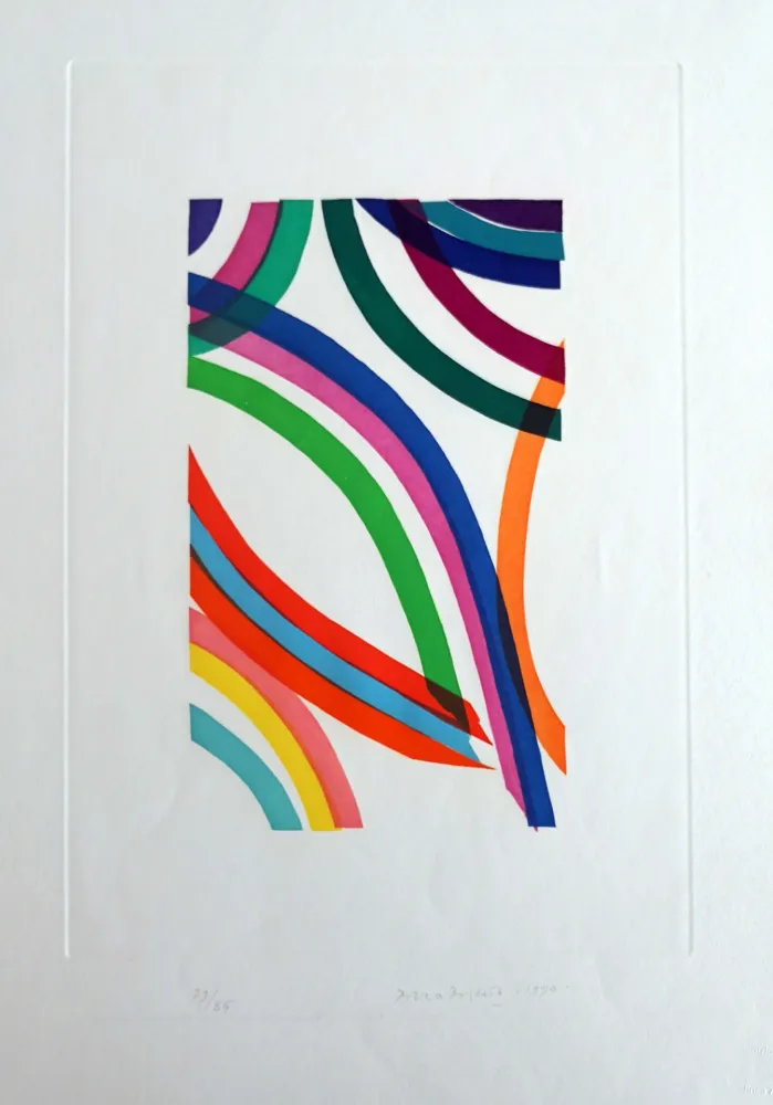 Офорт Dorazio - Composizione 2