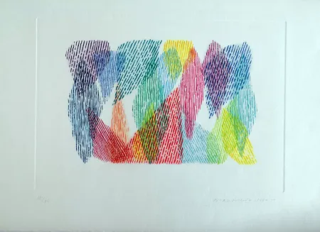 Офорт Dorazio - Composizione 4