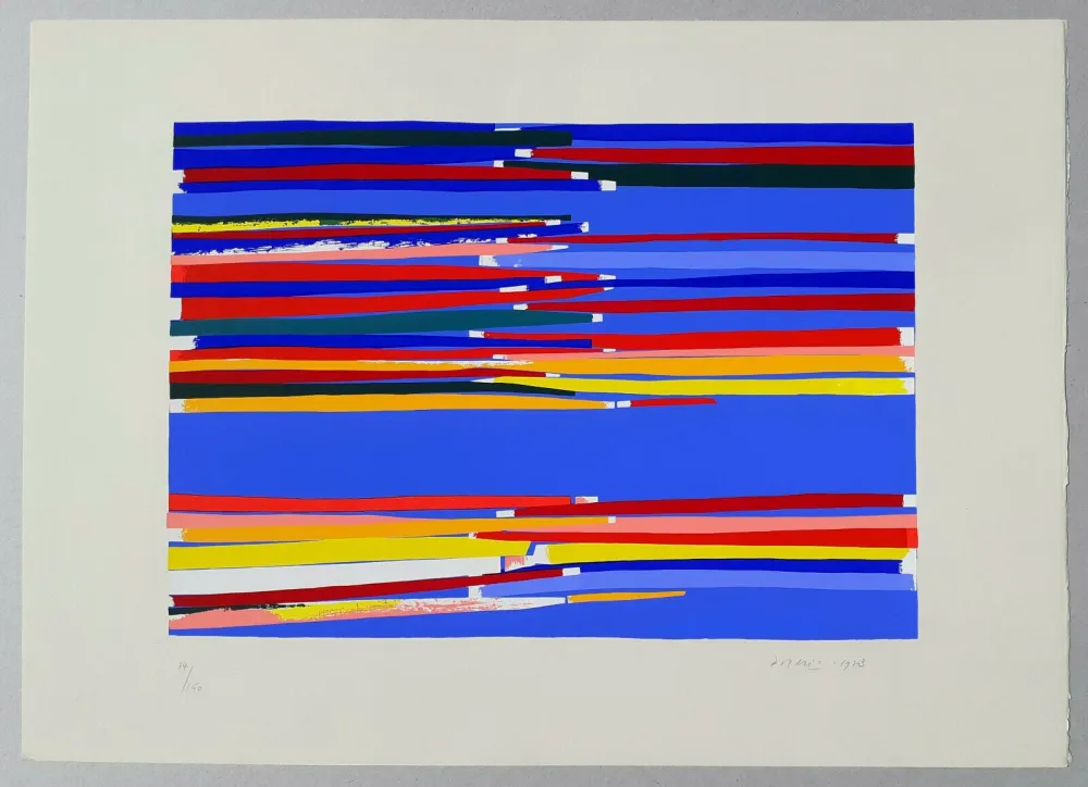 Сериграфия Dorazio - Composizione 