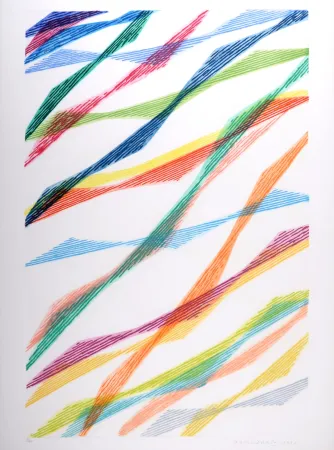 Гравюра Dorazio - Elogio a Baudelaire #2, 1993 - Hand-signed