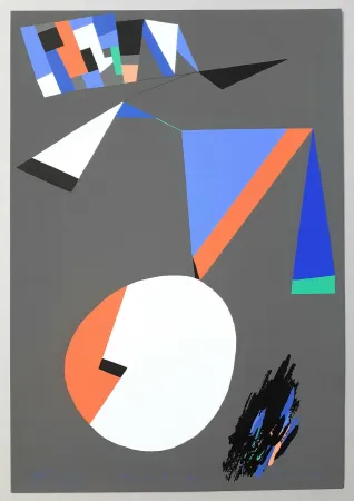 Сериграфия Dorazio - Espaces