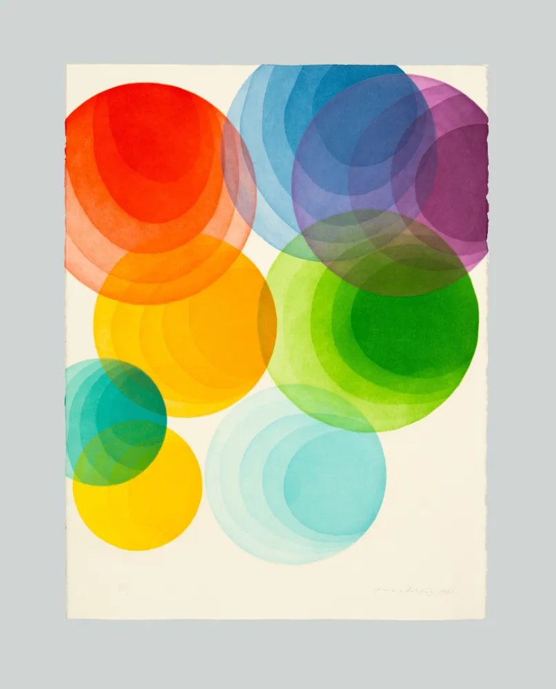 Акватинта Dorazio - Europa Unita, Italia