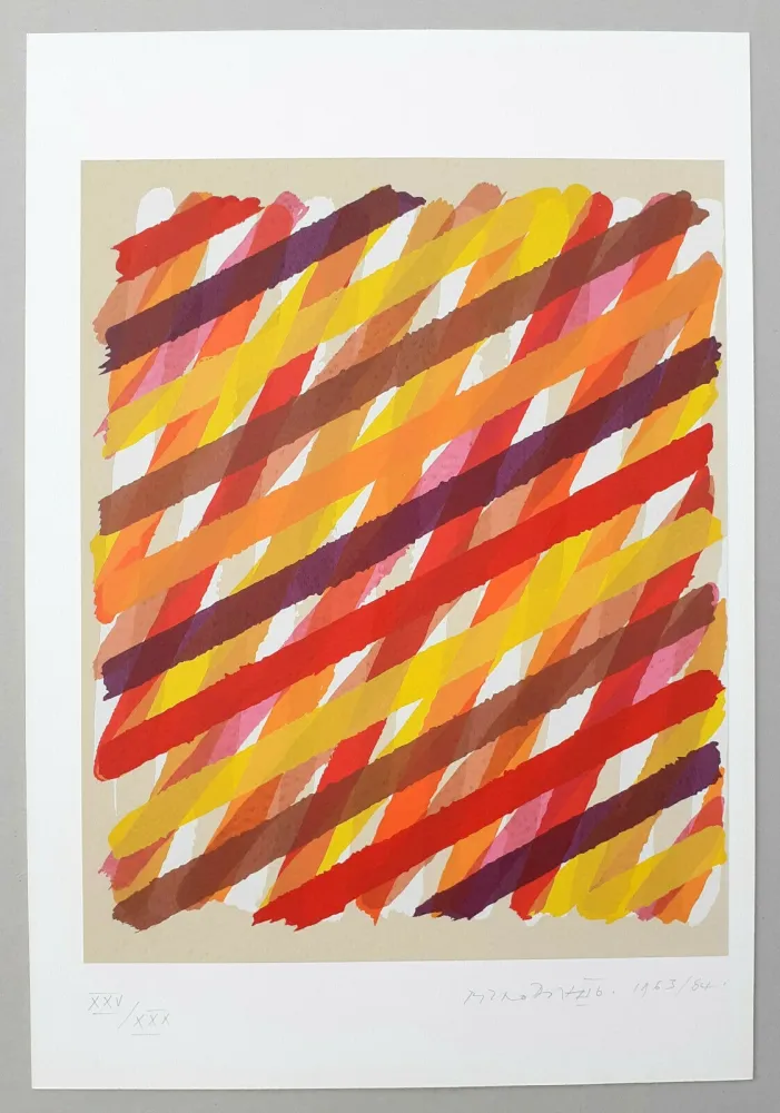 Сериграфия Dorazio - Ex tempore IV