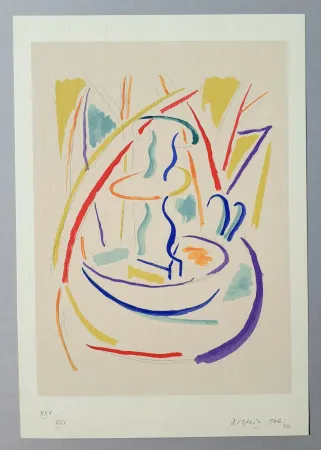 Сериграфия Dorazio - Fontana