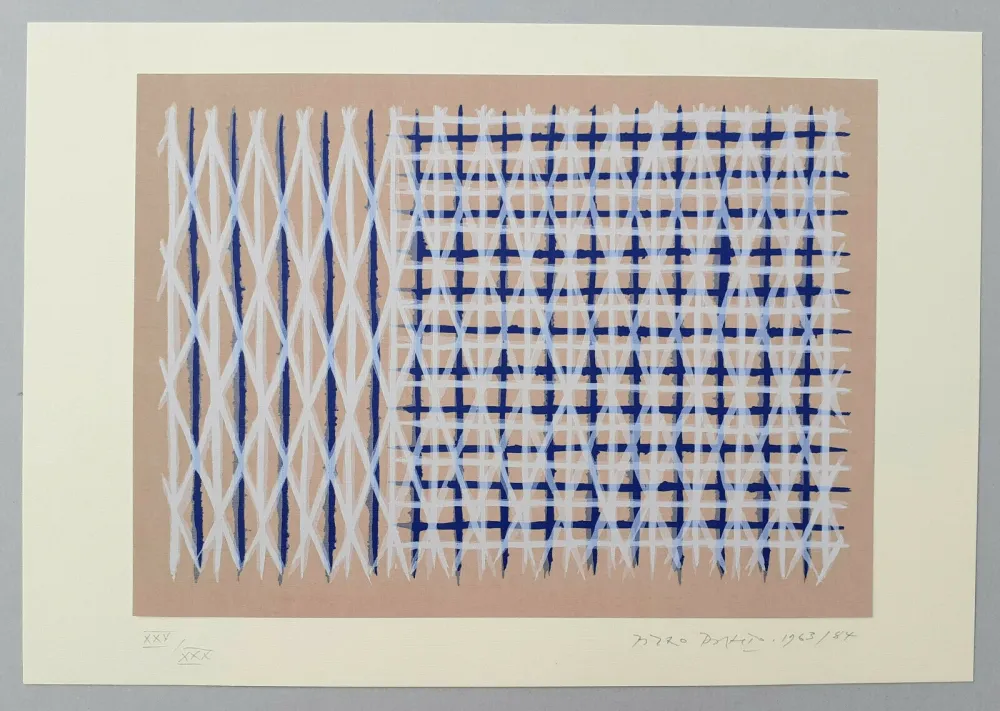 Сериграфия Dorazio - Jeus ècossais VI