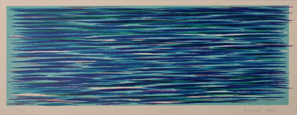 Литография Dorazio - Kokkora (#A), 1987 - Hand-signed & Numbered