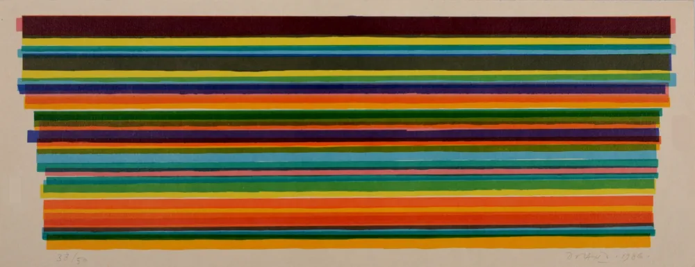 Литография Dorazio - Kokkora (#C), 1987 - Hand-signed & numbered 