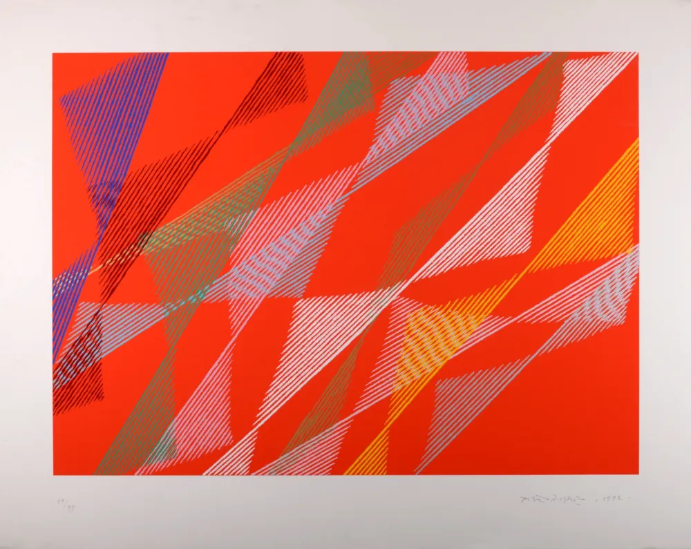 Сериграфия Dorazio - La Ribambelle des Gobelins, 1992 - Hand-signed