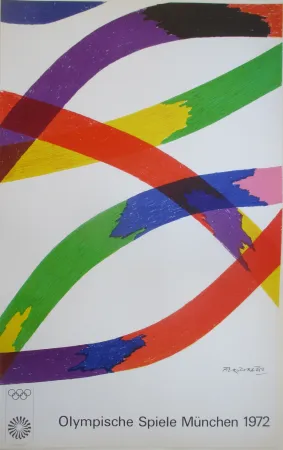 Литография Dorazio - OL 1972 - original colourlithograph