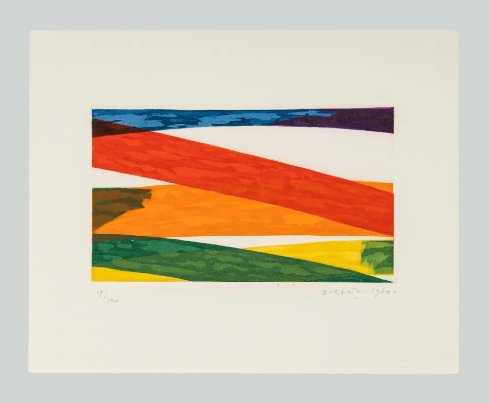 Офорт И Аквитанта Dorazio - Senza titolo