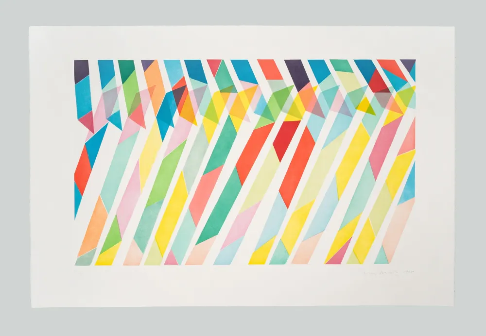 Офорт И Аквитанта Dorazio - Senza titolo