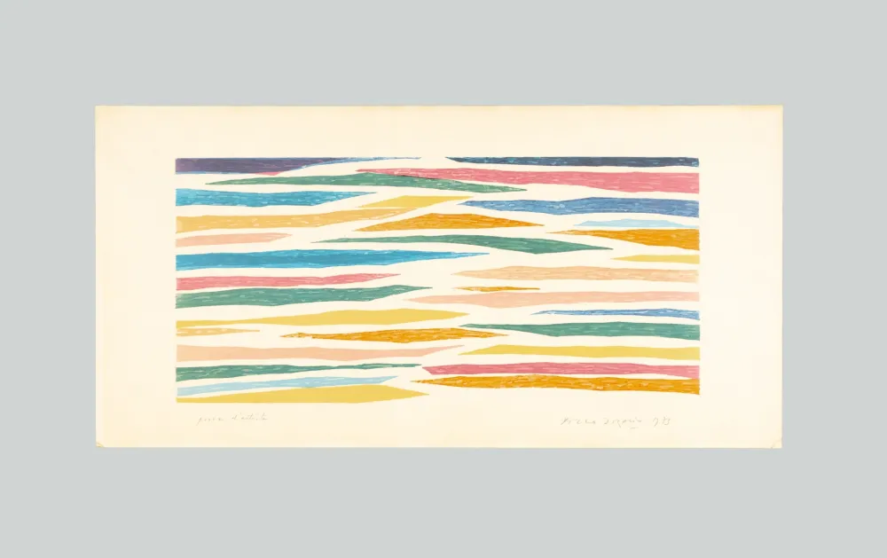 Литография Dorazio - Senza titolo