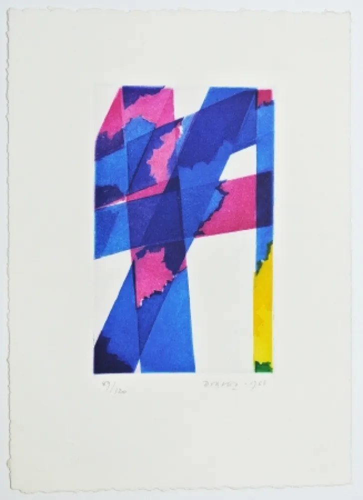 Офорт И Аквитанта Dorazio - Senza titolo