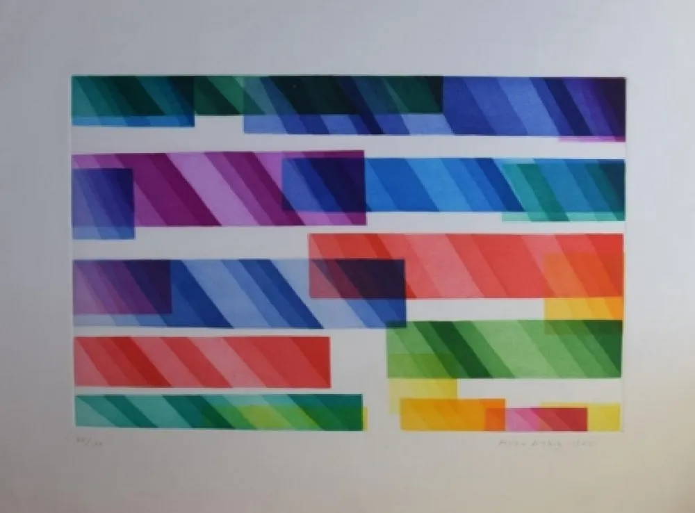 Офорт И Аквитанта Dorazio - Senza titolo