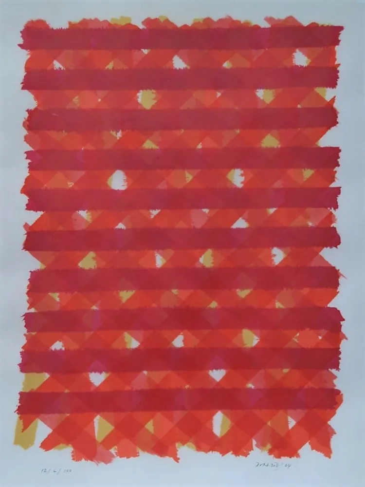 Литография Dorazio - Senza titolo