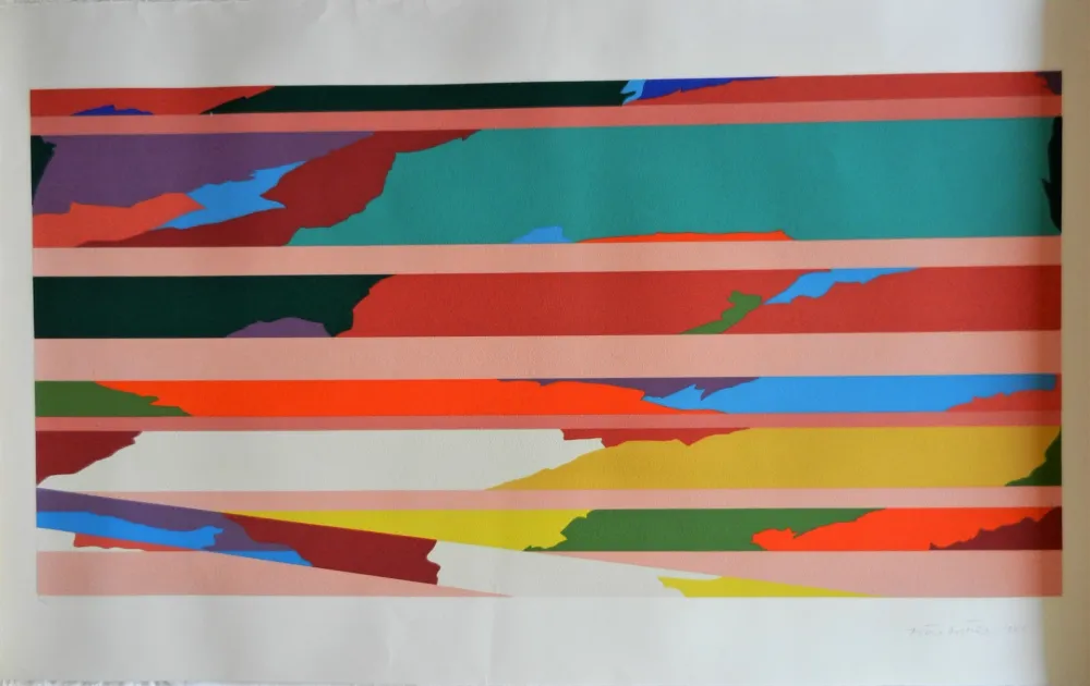 Сериграфия Dorazio - Senza titolo