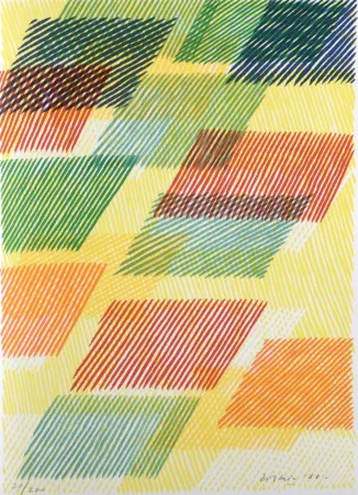 Литография Dorazio - Un biologiste anxieux, 1987 - Hand-signed