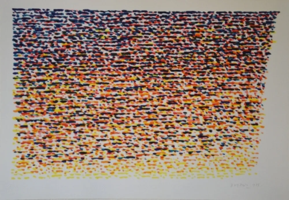 Литография Dorazio - Untitled