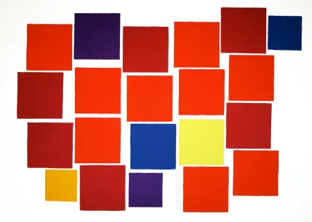 Литография Dorazio - Untitled