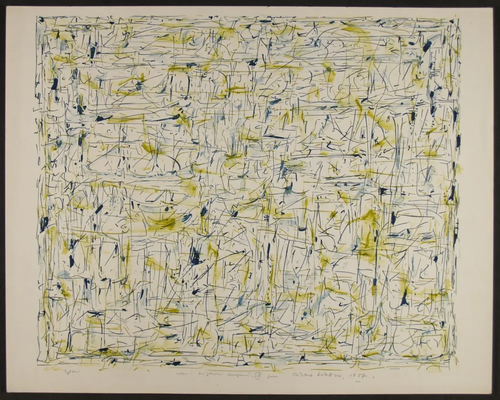 Литография Dorazio - Untitled