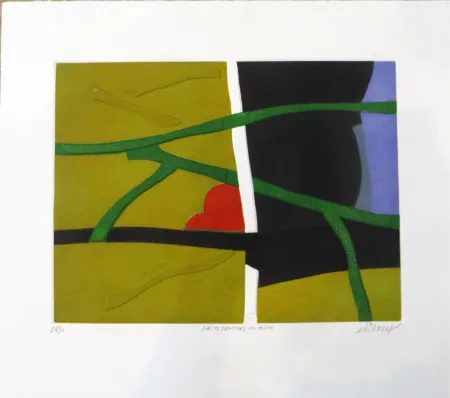 Гравюра Dorny - Sur les sentiers du rêve 