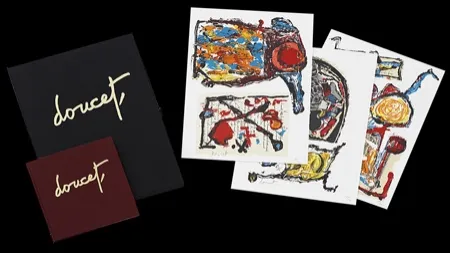 Литография Doucet - Traces du quotidien