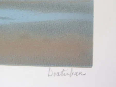 Литография Doutreleau - La vague