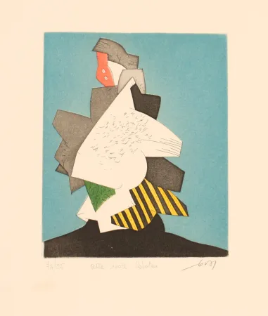 Офорт Dova  - ALLE ISOLE LOFOTEN