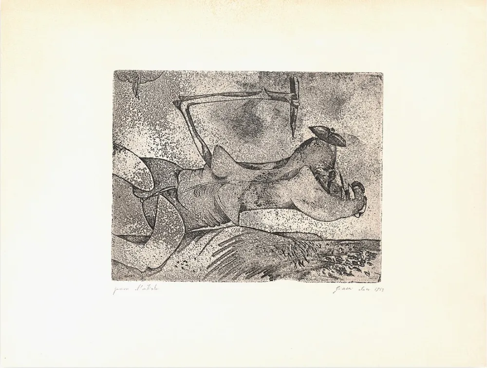 Офорт И Аквитанта Dova  - Senza titolo