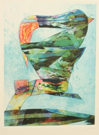 Офорт И Аквитанта Dova  - UCCELLO DI BRETAGNA