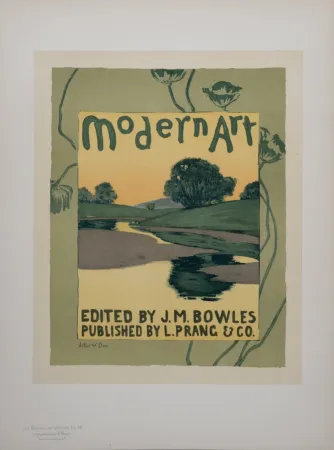Литография Dow - Modern Art, Les Maitres de L’Affiche