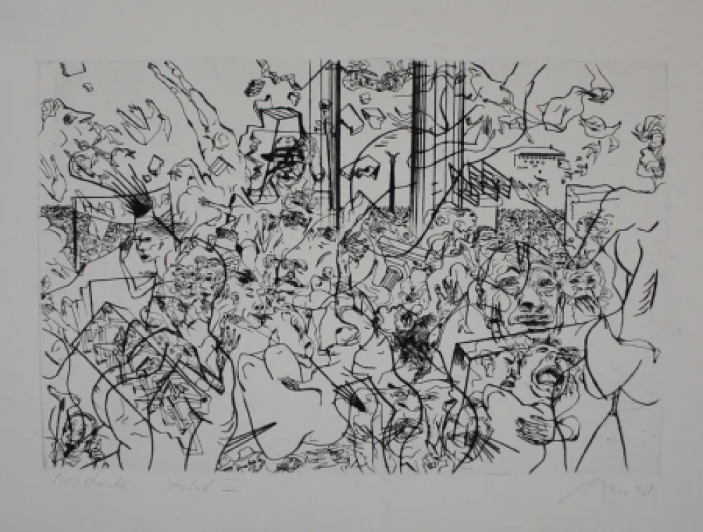 Гравюра Сухой Иглой Dress - Herbst I / Autumn I