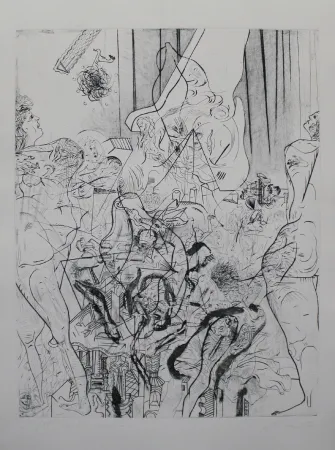 Гравюра Сухой Иглой Dress - Woher Wohin / Whence Whither