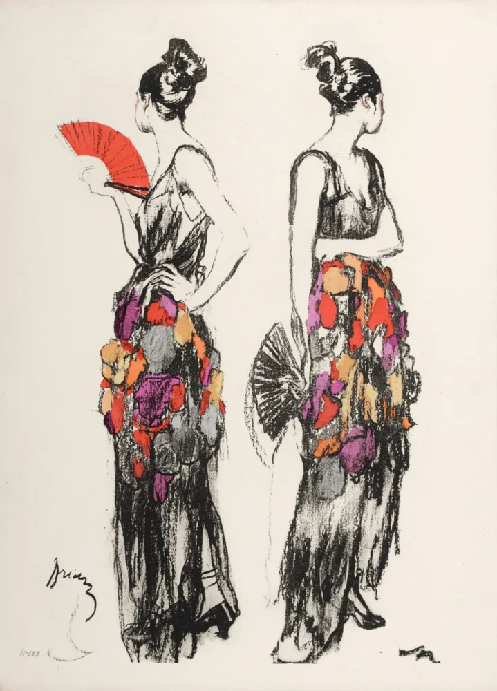 Трафарет Drian - Mode, C. 1920