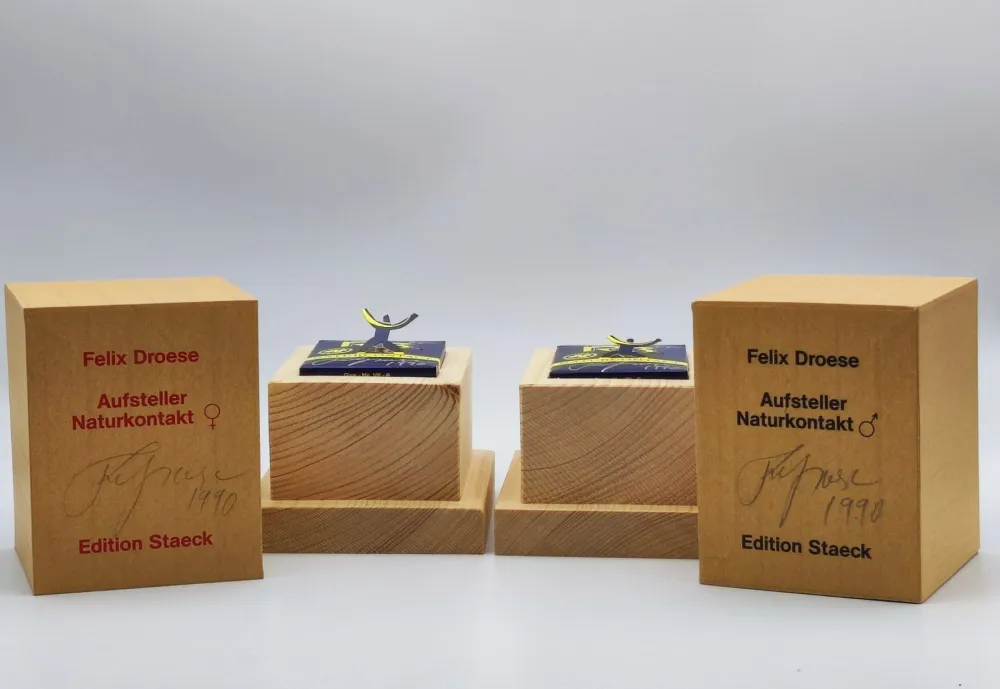 Многоэкземплярное Произведение Droese - Aufsteller. Naturkontakt, 1990. 