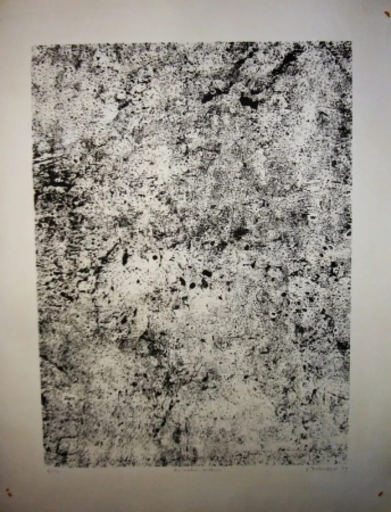 Литография Dubuffet - Animation contenue