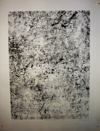 Литография Dubuffet - Animation contenue