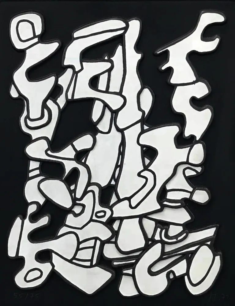 Сериграфия Dubuffet - ARBORESCENSES I