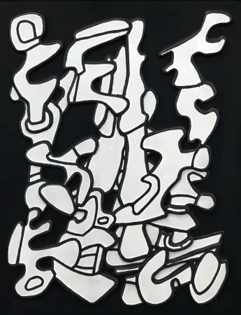Сериграфия Dubuffet - ARBORESCENSES I