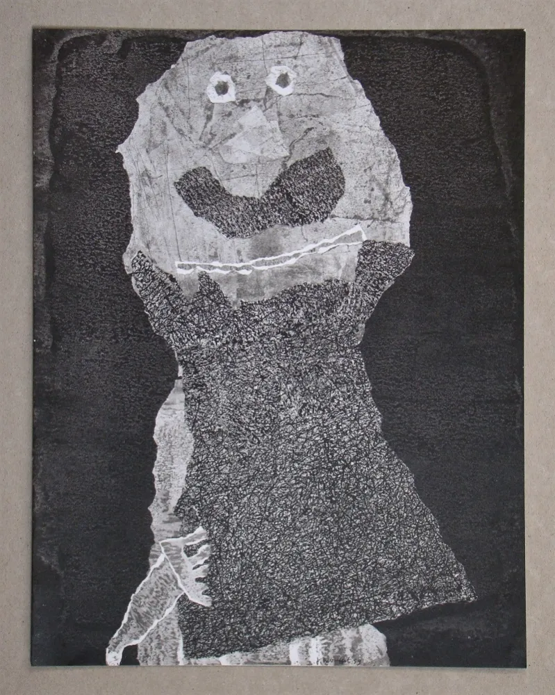 Трафарет Dubuffet - Barbe des perplexités