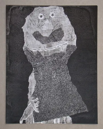 Трафарет Dubuffet - Barbe des perplexités