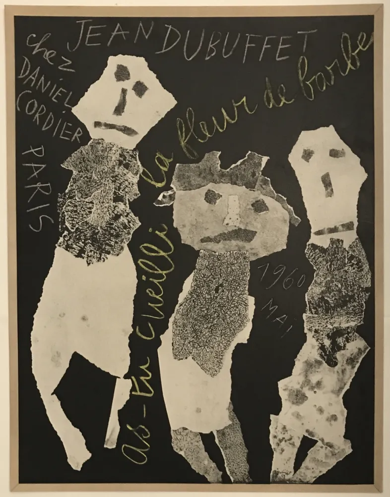 Литография Dubuffet - Chez Daniel Cordier