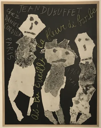 Литография Dubuffet - Chez Daniel Cordier