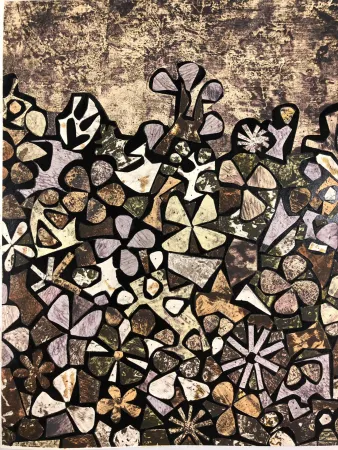 Трафарет Dubuffet - Jardin de quite-vite